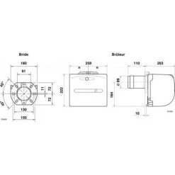 Brûleur Riello 40 G3 Millenium 19/35 KW -RIELLO Soldes Magasin 24386848 3